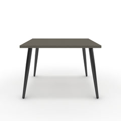 Dohányzóasztal - Manu fekete lábbal - Fosszil szürke, méret: 60x60