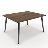 Dohányzóasztal - Manu fekete lábbal - Barna sonoma tölgy, méret: 75x60