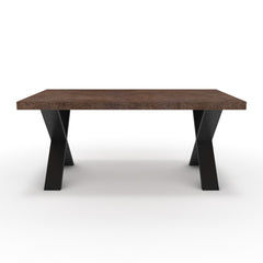 Dohányzóasztal - Préma fekete lábbal - Ferro bronz, méret: 100x60