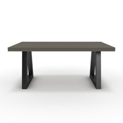 Dohányzóasztal - Bala fekete lábbal - Fosszil szürke, méret: 100x60