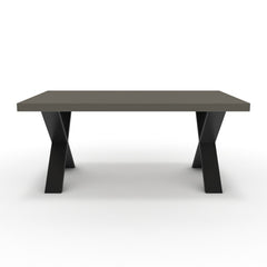 Dohányzóasztal - Préma fekete lábbal - Fosszil szürke, méret: 100x60