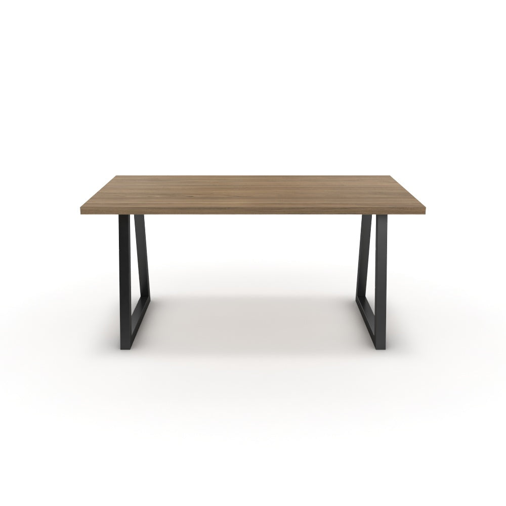 Étkezőasztal - Bala fekete lábbal - Világos rauna szil, méret: 160x90